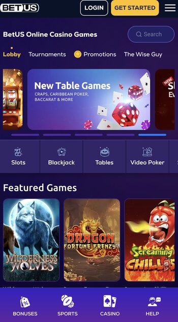 betus casino - instant withdrawals