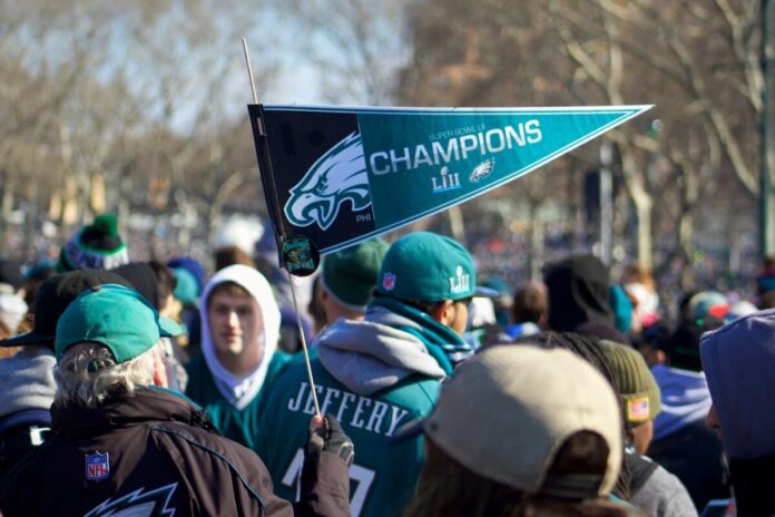 SuperBowl-Betting-Rise Eagles Fans