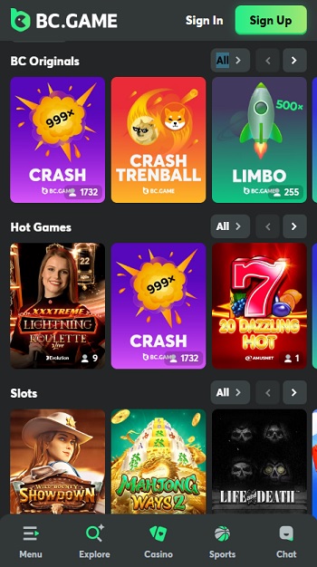 BC.Game Instant Withdrawal Crypto Casino