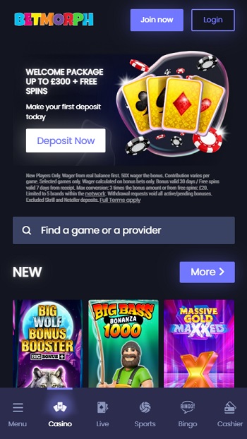 BetMorph Casino