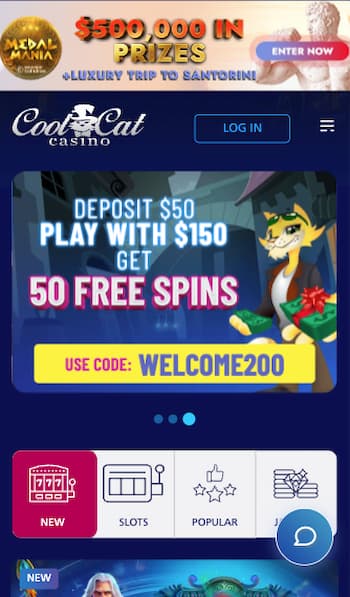 Cool Cat Inclave online casino