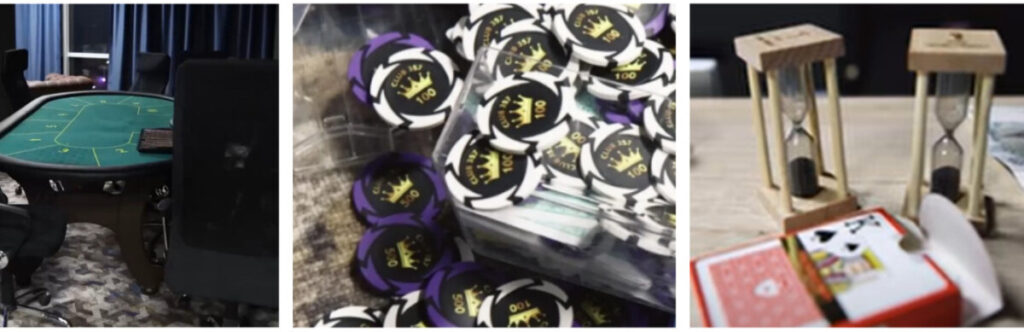 Images from the Omsk branch of the Ministry of the Interior’s video report about a raid on an illegal casino.
