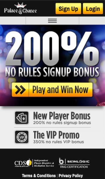 Palace of Chance online Inclave casino 
