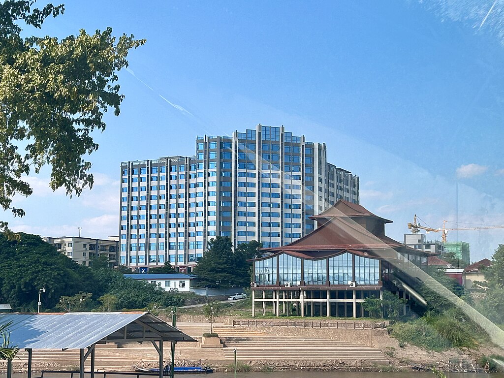 Shwe Kokko, Myanmar, as seen from Thailand.